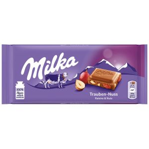 Milka Raisin&Nuts 100g