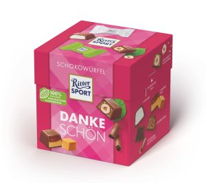 Ritter Sport Schokowurfel Dankeschon 176g box